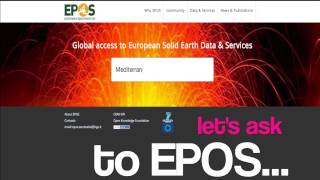 EPOS  European Plate Observing System  USE CASES  the future of integrated services [upl. by Willis]