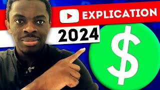 Comment fonctionne RÉELLEMENT la Monétisation YouTube en 2024  Cours 3 [upl. by Rita]