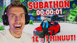 IK PROBEER EEN SUBATHON DAG 1  Gta5 Future Roleplay GTA RP [upl. by Demmahom750]