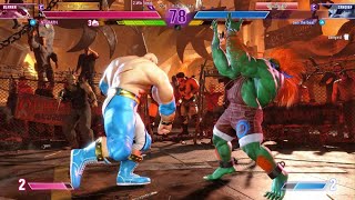 Blanka vs Zangief Street Fighter 620240913212206 [upl. by Attenej]