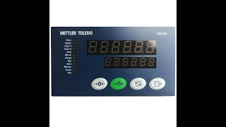 CALIBRATION OF METTLER TOLEDO IND320L WEIGHING INDICATOR  HOW TO CALIBRATE METTLER TOLEDO IND320L [upl. by Pylle]