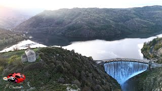 Barrage de Villefort le lac et la Chapelle St loup St Rockdrone cévennes lacbarrageeau Caillou [upl. by O'Callaghan227]