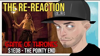 Game of Thrones S1E08  The Pointy End REREACTION [upl. by Ahto]