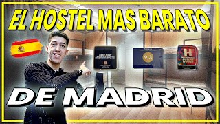 EL HOSTEL MÁS BARATO DE MADRID 🇪🇸 [upl. by Fauch684]