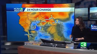 Northern California forecast  Chilly start on Sunday morning [upl. by Anerhs]