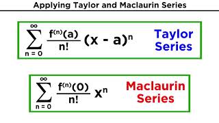 Taylor and Maclaurin Series [upl. by Ennovehs]