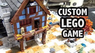 Custom LEGO Heroica Game Worlds  Philly Brick Fest 2018 [upl. by Mandi]