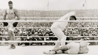 Jack Dempsey vs Georges Carpentier  quotFight of the Centuryquot  HIGHLIGHTS [upl. by Lahcsap]