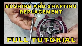 ELECTRIC FAN BUSHING AND SHAFTING REPLACEMENT FULL TUTORIAL TAGALOG [upl. by Goar578]