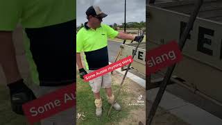 Some Aussie slang for fence tools fencebuilding fence work howto shorts [upl. by Fayette99]