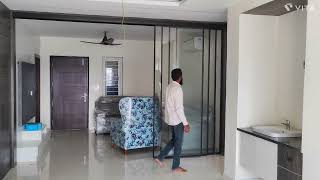 TELESCOPIC SLIDING DOORS 4 PANNEL ONE FIXED 3 doors KHANS GLASS AND PROFILE SOLUTION [upl. by Anhpad3]