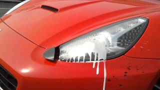 Ferrari California Headlight Washers [upl. by Anirrok]