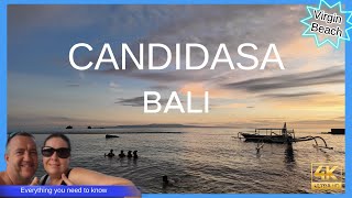 Bali  Candidasa  Virgin Beach  Everything you need to know  Town tour [upl. by Vaios]