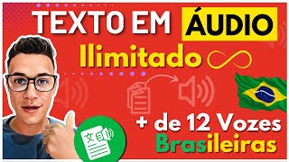 Encontrei  Narrador de Textos com Vozes Reais ilimitadas e Brasileiras [upl. by Brenton]