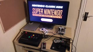 SNES Classic Mini  USB controllers [upl. by Zobkiw518]