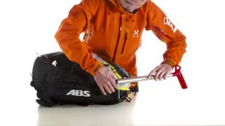 ABS Avalanche Airbag Snowmobile Zipon features [upl. by Nolak]