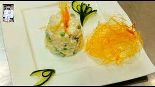 Russian salad recipe by chef sajjad [upl. by Kraft]