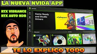 POR FIN NVIDIA ACTUALIZA SU APP LUEGO DE 20 AÑOS  LA NUEVA NVIDIA APP [upl. by Yuht]