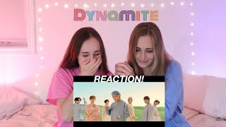 BTS 방탄소년단 Dynamite Official MV REACTION [upl. by Etirugram]