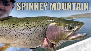 TEACH A MAN TO FISH  Spinney Moutain Reservoir FLY FISHING Colorado [upl. by Bilat]