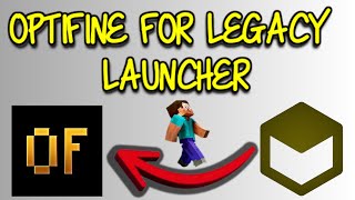 How to install Optifine in Legacy Launcher Minecraft [upl. by Leahcimal]