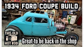 1934 Ford Coupe Progress [upl. by Reerg686]