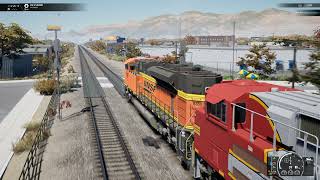 Train Sim World 4  EMD SD70ACe  Stacks LATC intermodal Terminal  Seattle Int Terminal  4K UHD [upl. by Filippa512]