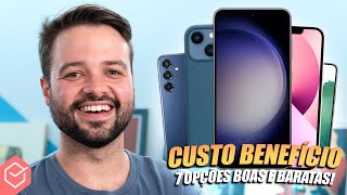 Qual MELHOR CELULAR CUSTO BENEFÍCIO para comprar EM SETEMBRO e OUTUBRO  7 OPÇÕES boas e BARATAS [upl. by Elleinnod]