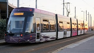 Winter Tram Ride in Blackpool [upl. by Sandry]