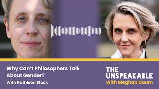 33 Kathleen Stock On Why Can’t Philosophers Talk About Gender [upl. by Manara]