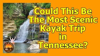 Kayak to Twin Falls at Rock Island State ParkTennessee [upl. by Atikihs]