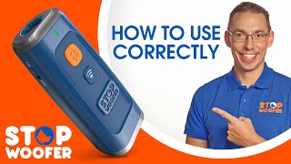 HOW TO USE THE ULTRASONIC DOG TRAINER CORRECTLY [upl. by Naraj]