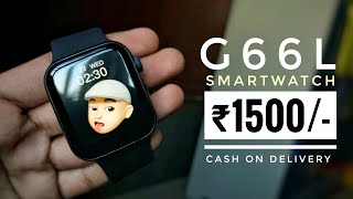 G66L Smartwatch unboxing and review [upl. by Stier]