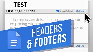 How to Add Headers amp Footers in Google Docs  How to Edit or Remove Headers amp Footers in Google Docs [upl. by Zoubek]