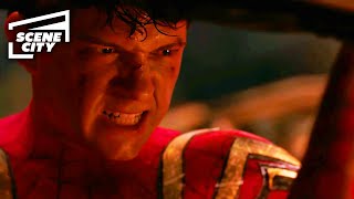 SpiderMan No Way Home Final Fight Scene Tom Holland Willem Dafoe Movie Clip [upl. by Moia900]