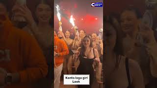 Kanta laga girl ka jabardast look viral on social media bollywood kantalagagirl [upl. by Buhler]