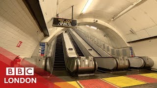 Inside Londons abandoned tube station  BBC London [upl. by Sanalda]