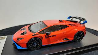 LOOKSMART 143 LAMBORGHINI HURACAN STO ARANCIO XANTO [upl. by Geraldine440]