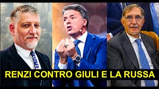 💥 SCONTRO RENZI  GIULI  LA RUSSA 💥 inserti di Dante Channel [upl. by Neddy]