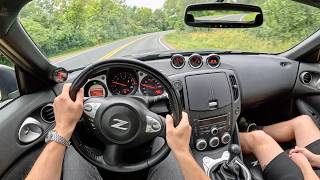 2012 Nissan 370Z 6Speed Manual  POV Driving Impressions [upl. by Icnan995]