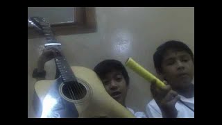 iqbaal n nadhif covering one less lonely girl n one time [upl. by Etoile]