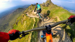 What are we getting into  Mountain Biking Snowdon [upl. by Nhar637]