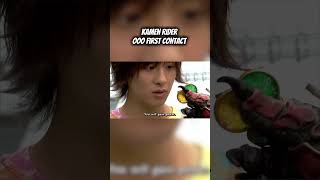 Kamen Rider OOO first contact kamenrider ooo tvasashi [upl. by Fugate]