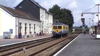 SNCB ligne 165 Bertrix 09082001 dieselpower autorails 45 et GMs 5253 DV [upl. by Ettebab]