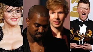 Four4Four Kanye storms Grammys stage rants against Beck [upl. by Brahear837]