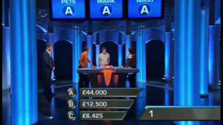 ITV Divided Game Show April 2010 Pete Mark Nikki  End Game [upl. by Enaasiali]