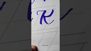 Calligraphy capital alphabet practice belleslettres handlettering lettering youtubeshorts [upl. by Oxford]