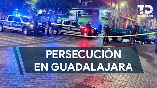 Conductor intenta evadir a policías y desata persecución en Guadalajara [upl. by Dorwin]