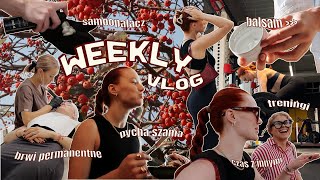 WEEKLY VLOG  brwi permanentne bruksizm lęk przed lekarzami [upl. by Suirradal954]