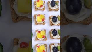 5 CANAPÉS VEGANOS⎮Riquísimos y muy fáciles de hacer canapes recetasveganas navidad [upl. by Zilada]